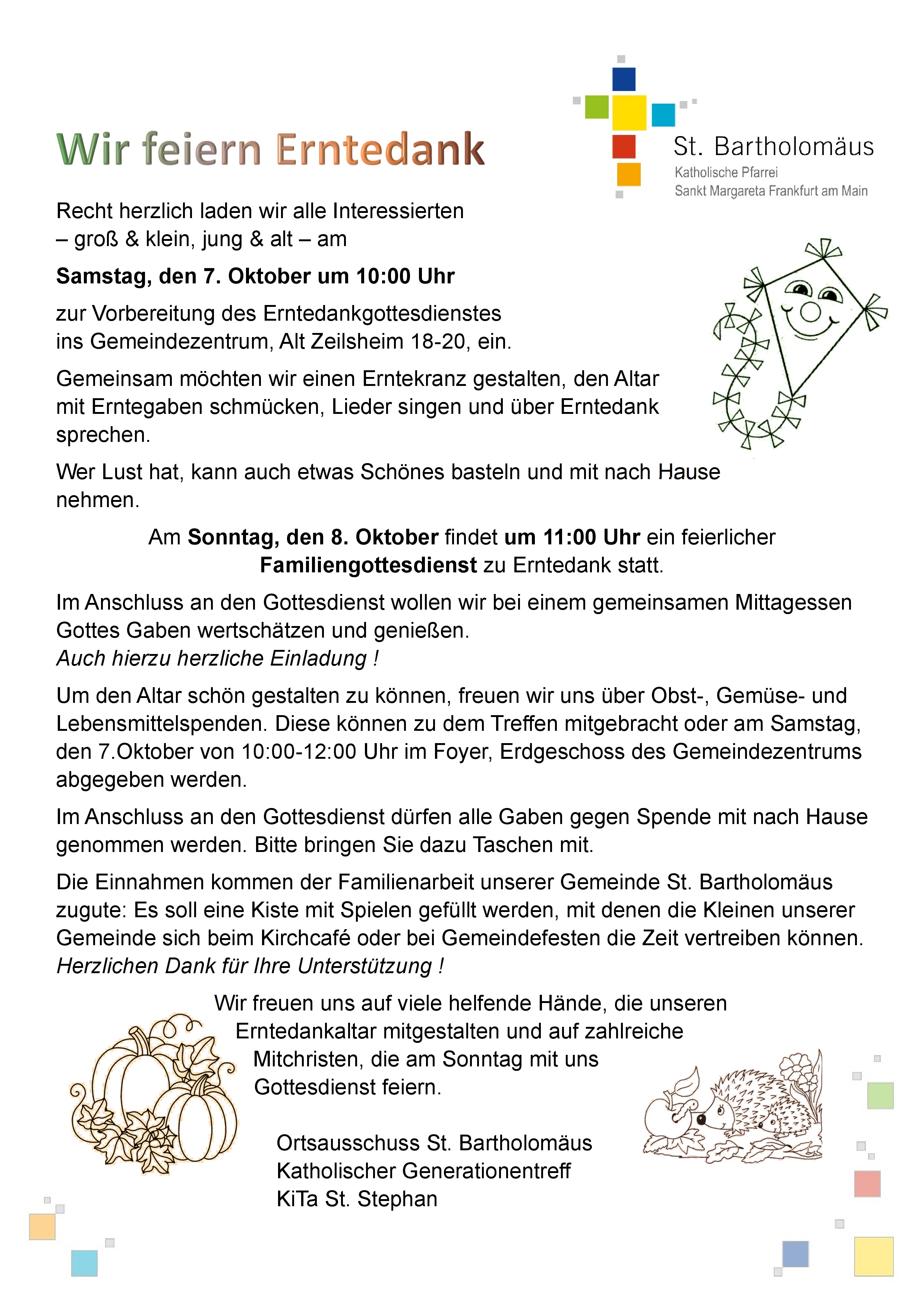 20231008 Flyer Einladung zu Erntedank